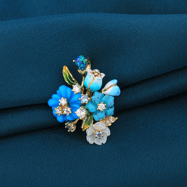 Azure-Blossom-Silver-Pendent-With-Blue-Flowers