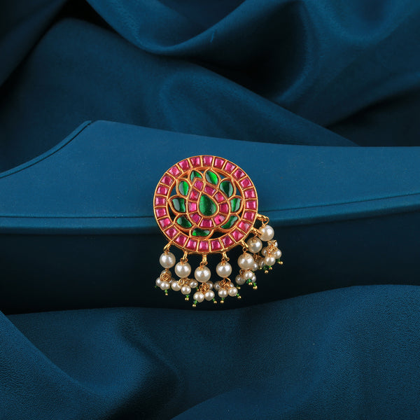 Airaa-Navaratna-Silver-Pendent