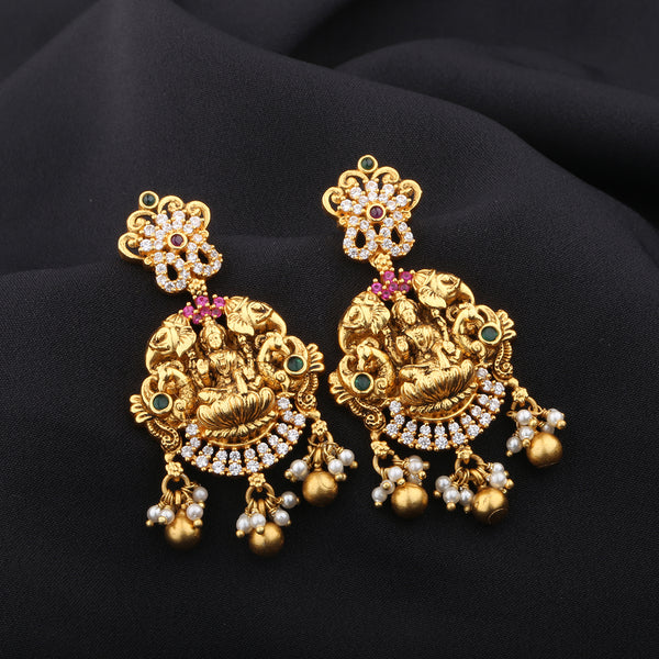 Godess-Lakshmi-Dhriti-Silver-Earrings-For-Women